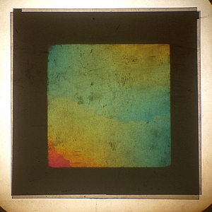 Mica sheet between crossed polarizers